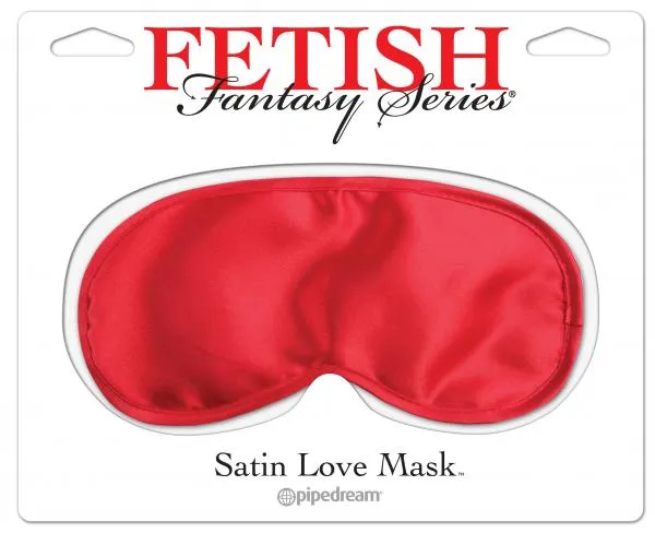 Couples Fetish Fantasy Series Satin Love Mask Red Pipedream Couples Fetish Fantasy Series Satin Love Mask Red Pipedream