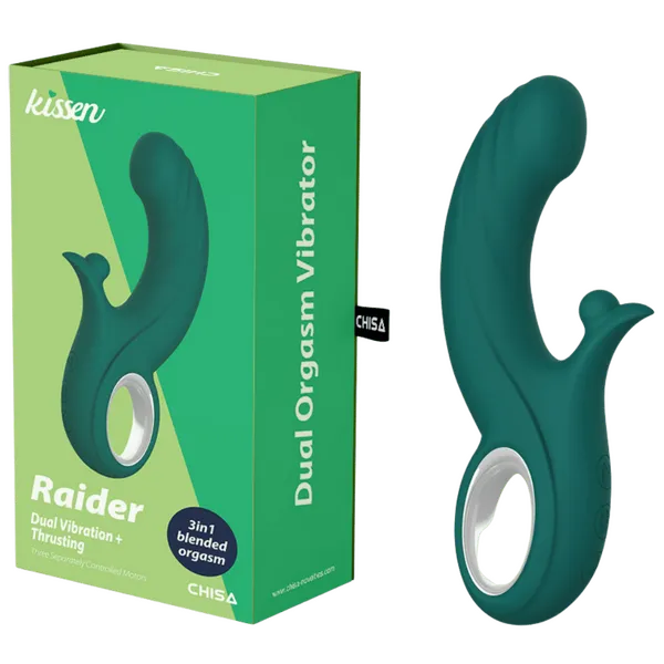 Vibrators LaViva Green Hornet Thrusting Vibrator