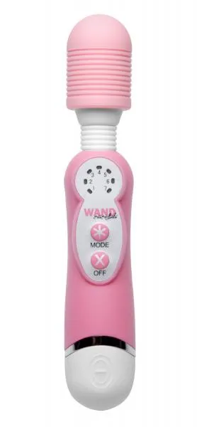 Wand Essentials 7 Function Wand Pink Wand Essentials Vibrators Wand Essentials 7 Function Wand Pink Wand Essentials Vibrators