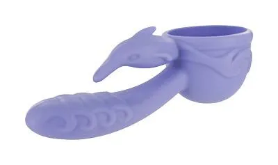 Wand Essentials Female Sex Toys Dual Pleasure Silicone Dolphin Wand Attachment Wand Essentials Female Sex Toys Dual Pleasure Silicone Dolphin Wand Attachment
