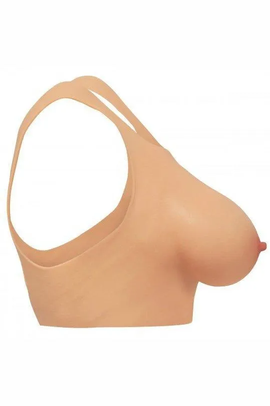 Sex On the Go Perky Pair DCup Wearable Silicone Breasts Male Sex Toys