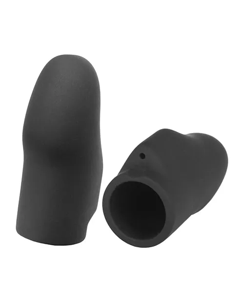 Cyrex Ltd Anal Electrastim Explorer Electro Finger Sleeves Black