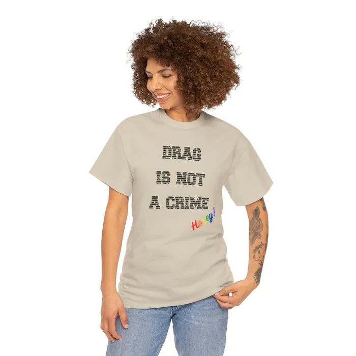 Printify Vibrators Drag Is Not A Crime Honey Drag Queen Gay Rights TShirt Human Rights Shirt Equality TShirt LGBTQ Shirts Pride Tee