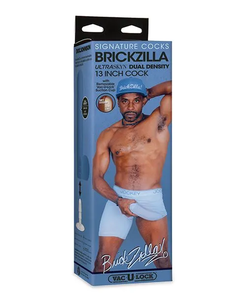 Doc Johnson Dildos Signature Cocks ULTRASKYN 13 Cock wRemovable VacULock Suction Cup Brickzilla Doc Johnson Dildos Signature Cocks ULTRASKYN 13 Cock wRemovable VacULock Suction Cup Brickzilla