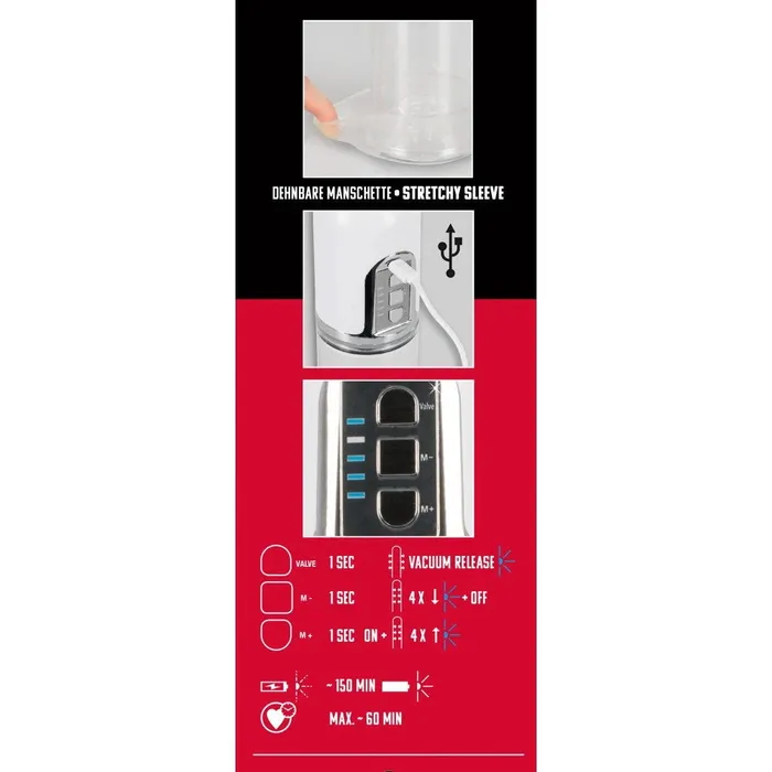 Mr Boner Mr Boner Automatic Rechargeable Penis Pump Male Sex Toys