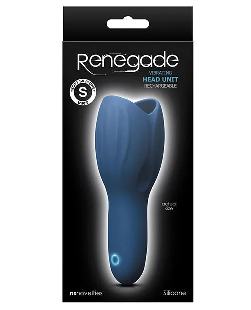 NS Novelties Vibrators Renegade Head Unit Blue