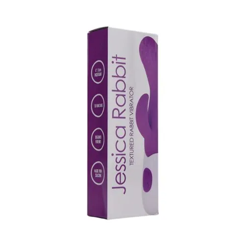 Vibrators NNN Retail Ltd Jessica Rabbit Textured Rabbit Vibrator