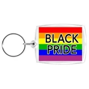 Anal Wicked Wandas Adult Emporium Gay Pride Products Black Pride Key Chain
