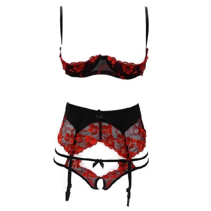 Bras Bra Sets Seductive Lingerie Set Red Black Kawaii Women House of Dasein Anal Bras Bra Sets Seductive Lingerie Set Red Black Kawaii Women House of Dasein Anal