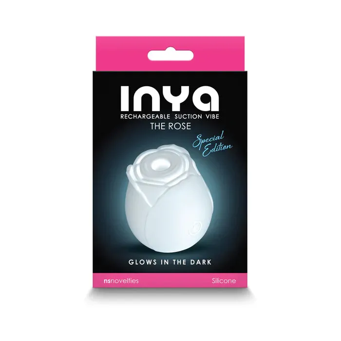 NS NOVELTIES Vibrators INYA Rose Suction Vibe Glow NS NOVELTIES Vibrators INYA Rose Suction Vibe Glow