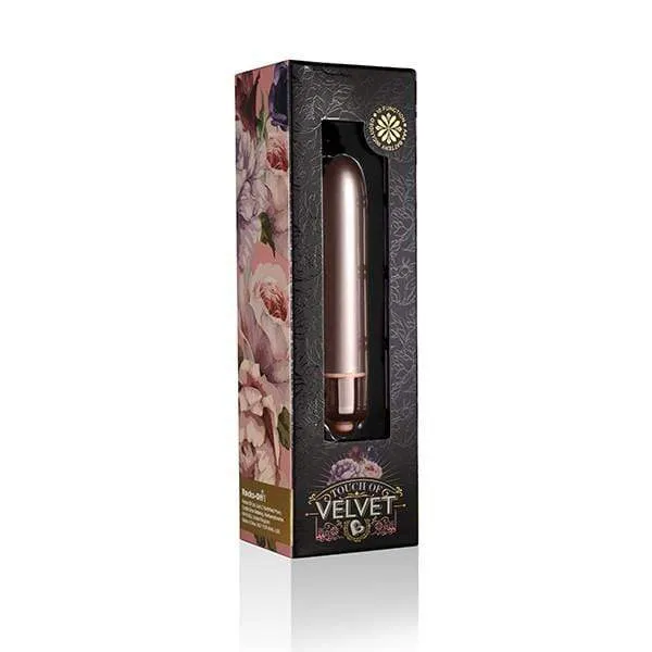 Rocks Off Female Sex Toys Touch Of Velvet Waterproof Bullet Vibrator Soft Lilac