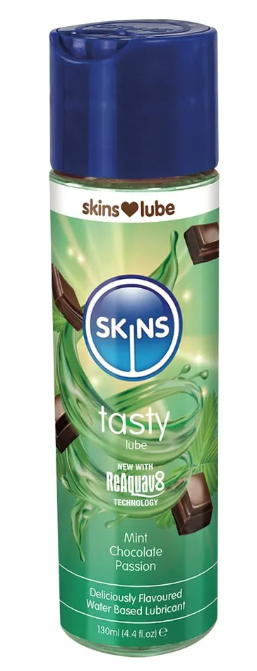 Skins Vibrators Skins Mint Chocolate Water Based Lube 44 Fl Oz