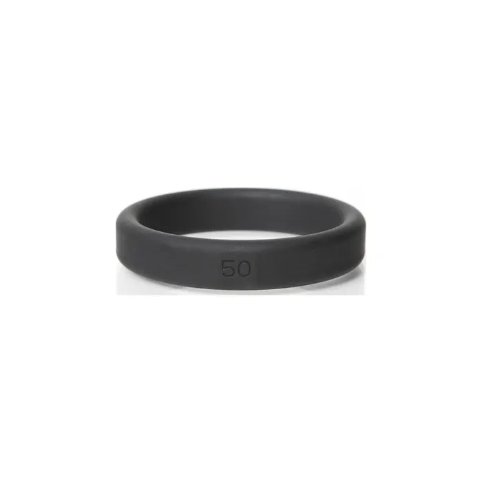 Anal Boneyard Silicone Ring 50mm Black Boneyard