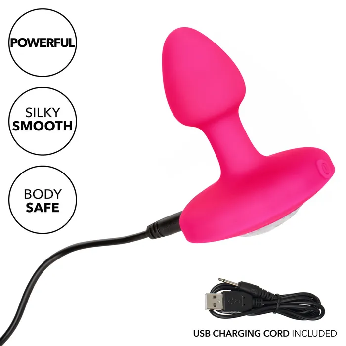 CALEXOTICS Male Sex Toys CHEEKY GEMS RECHARGEABLE VIBRATING PROBE