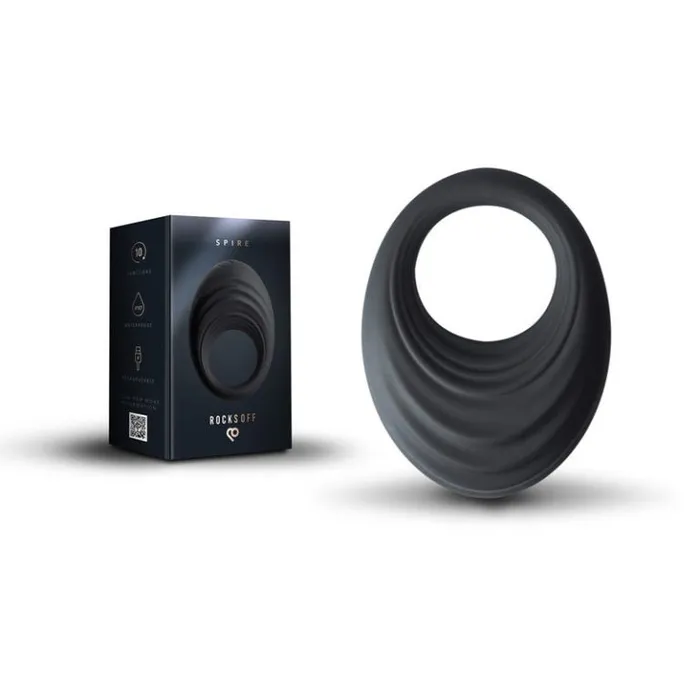 Male Sex Toys ROCKSOFF ROCKS OFF SPIRE VIBRATING C RING