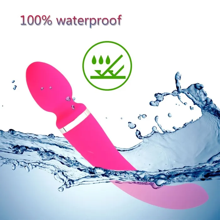 Womens DoubleEnded Wand Massager with GSpot Stimulation Function Female Vibrating Sex Toys EVEs SECRETS Female Sex Toys
