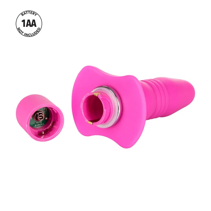 CalExotics Anal Booty Buzz Vibrating Butt Plug Pink