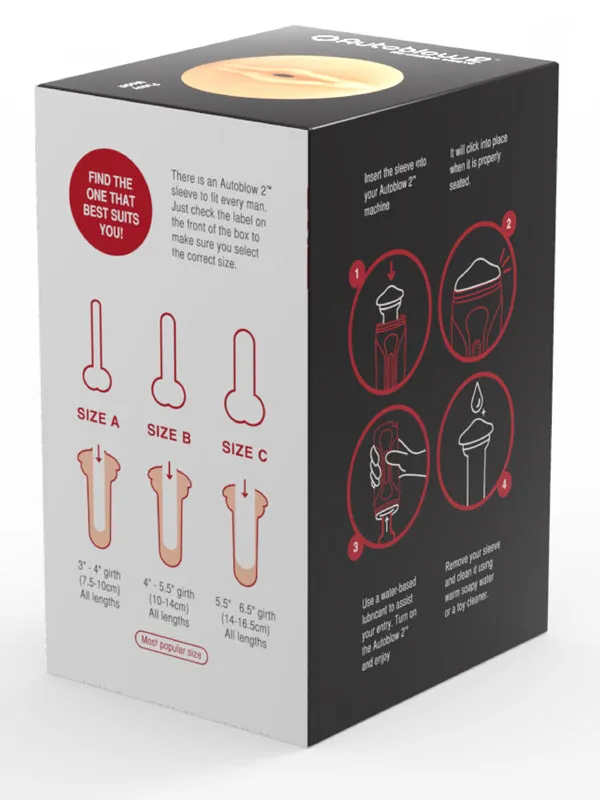 Calvista Male Sex Toys Autoblow 2 Compatible Vagina Sleeve Size A White Calvista Male Sex Toys Autoblow 2 Compatible Vagina Sleeve Size A White
