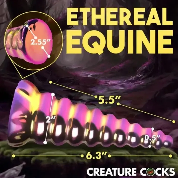 Creature Cocks Dildos Creature Cocks Twilight Rainbow Glass Dildo