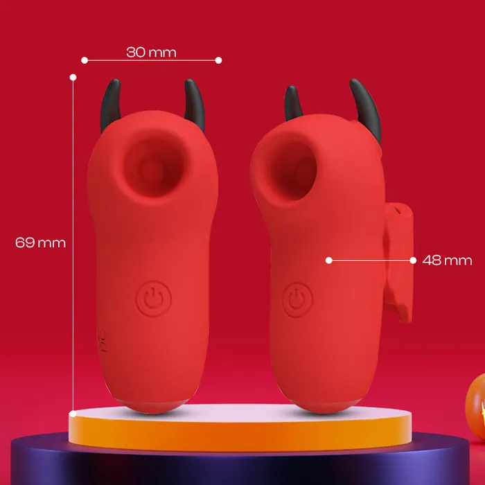 Devil Dream Finger Vibration with Tapping and Electric Shock FRISKY BUSINESS SG Male Sex Toys