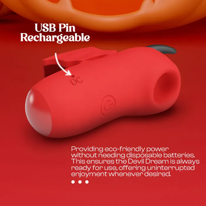 Devil Dream Finger Vibration with Tapping and Electric Shock FRISKY BUSINESS SG Male Sex Toys