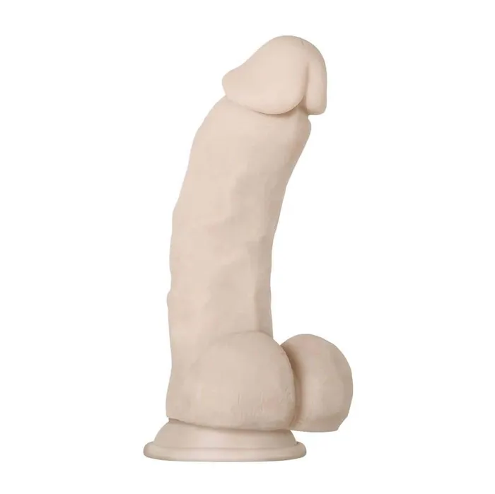 Evolved Dildos Real Supple Silicone Poseable 6 Dildo Light