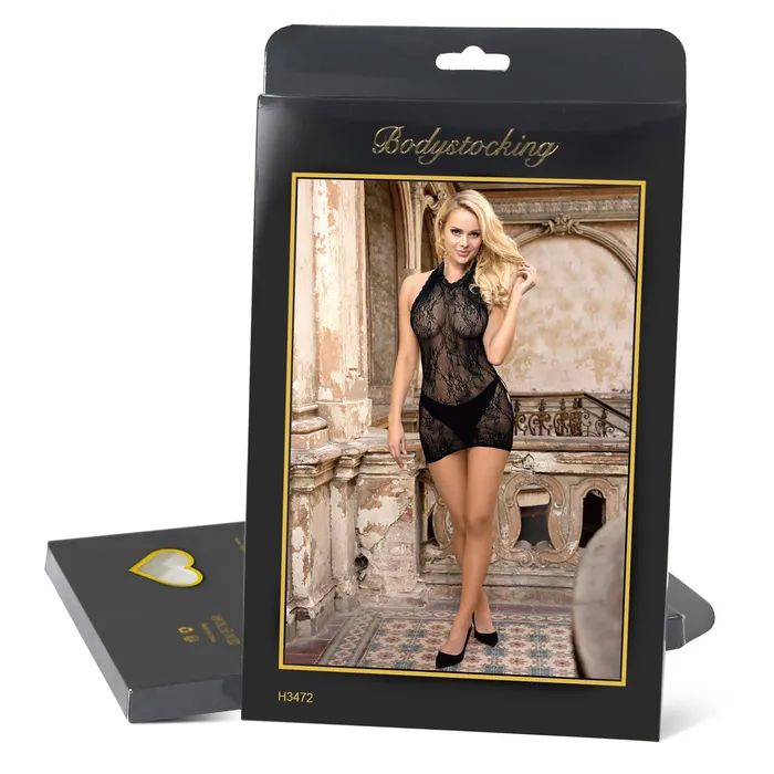 FRISKY BUSINESS SG Female Sex Toys Bodysuit 1 Pc Mesh Hollowout Backless Chemise Dress FRISKY BUSINESS SG Female Sex Toys Bodysuit 1 Pc Mesh Hollowout Backless Chemise Dress