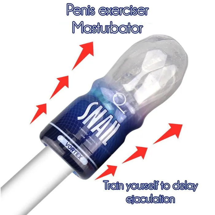 FRISKY BUSINESS SG Snail Transparent Male Masturbation Male Sex Toys