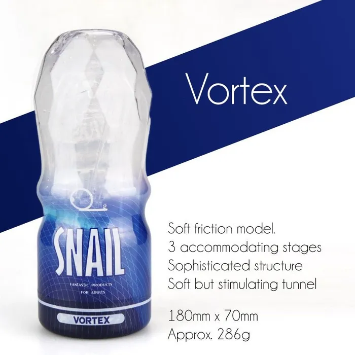 FRISKY BUSINESS SG Snail Transparent Male Masturbation Male Sex Toys