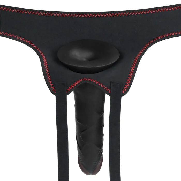 LOVETOY Anal Vibrating Easy Strapon Set 75 Black