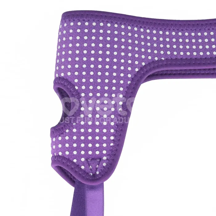 LOVETOY Female Sex Toys Easy Strap on Harness Polka dots Purple
