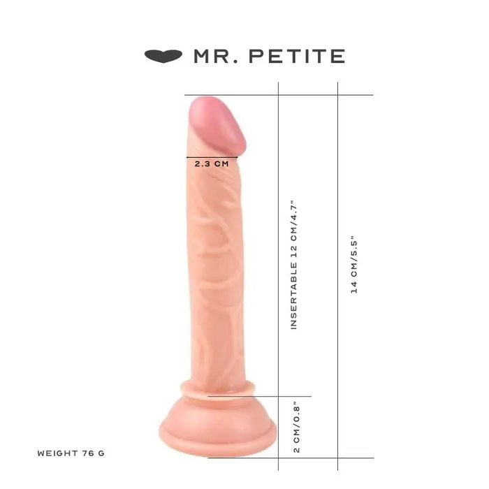 Mr Petite Suction Cup Dildo FRISKY BUSINESS SG Dildos